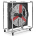 Brasseur d'air mobile sur châssis à roulettes électrique monophasé TTW 20000 - TROTEC