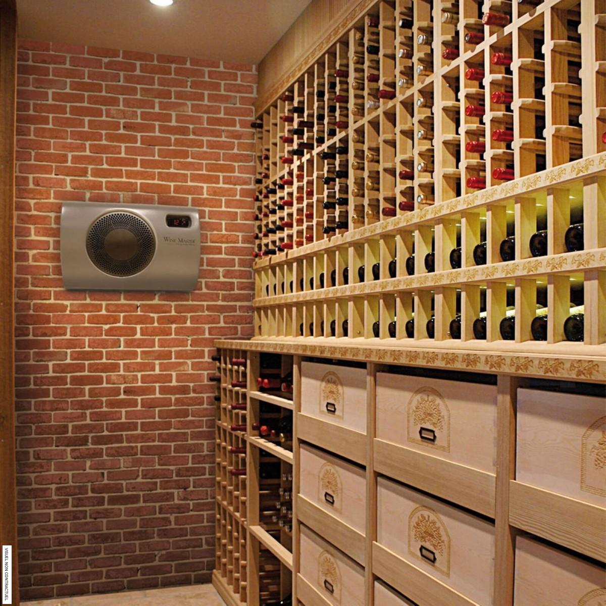 Climatiseur encastré réversible pour cave à vin Wine C25 SRX - WINEMASTER