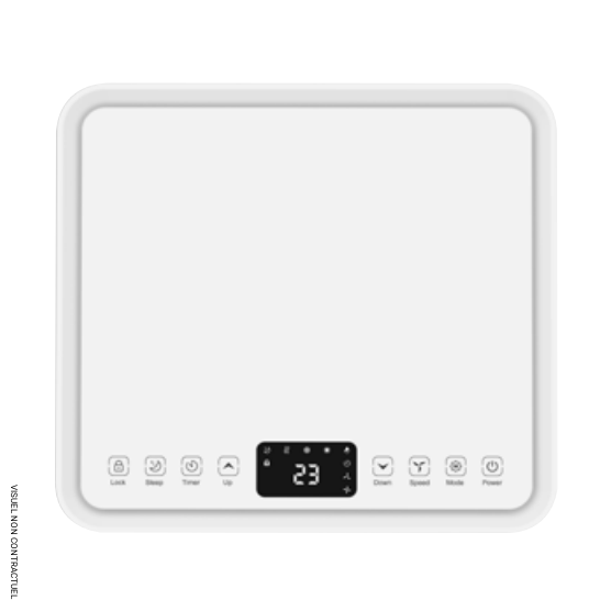 Climatiseur mobile silencieux 2,6 kW CryoBreeze - AXELAIR