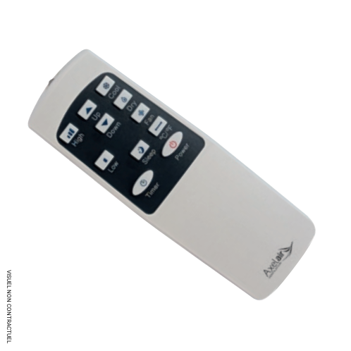 Climatiseur mobile silencieux 2,6 kW CryoBreeze - AXELAIR