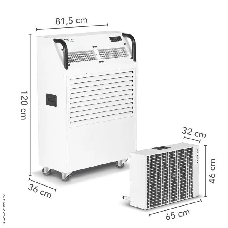 Climatiseur mobile monophasé PortaTemp PT 6500 S - TROTEC