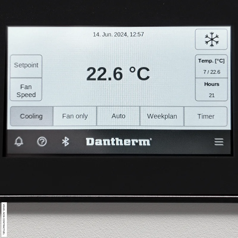 Climatiseur mobile split professionnel design AC 7000 - NOUVEAU GAZ R454C - DANTHERM