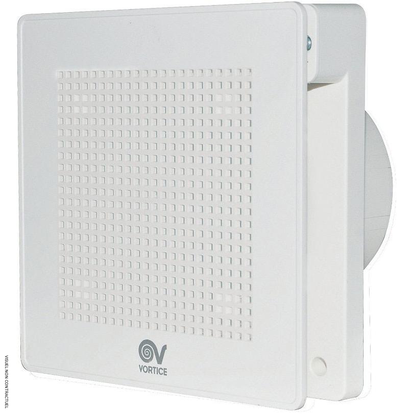 Extracteur d'air blanc avec fonction hygro et tempo Evo XEFTH120 - VORTICE-AXELAIR