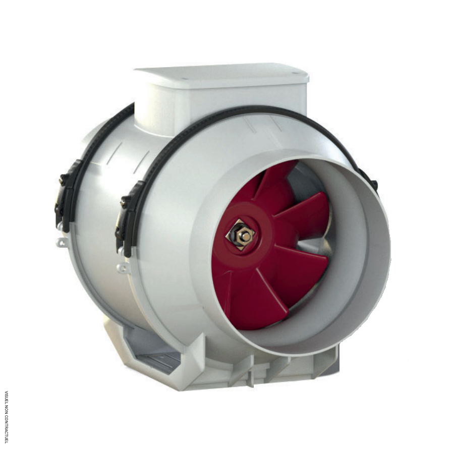 Extracteur hélico-centrifuge en conduit Ø 156 mm LINEO XL160 - VORTICE-AXELAIR