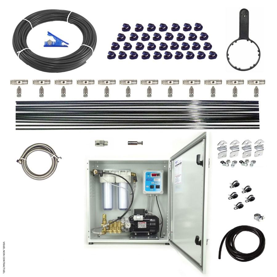 Kit complet armoire de brumisation BRUMEO PROBOX - 50 buses - BRO BRUMISATION