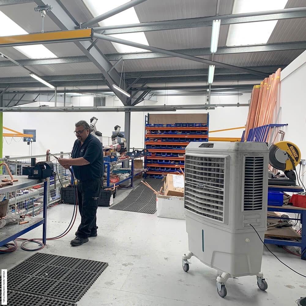 Rafraîchisseur d'air mobile adiabatique BC 80 (COLD 80) - SOVELOR-DANTHERM