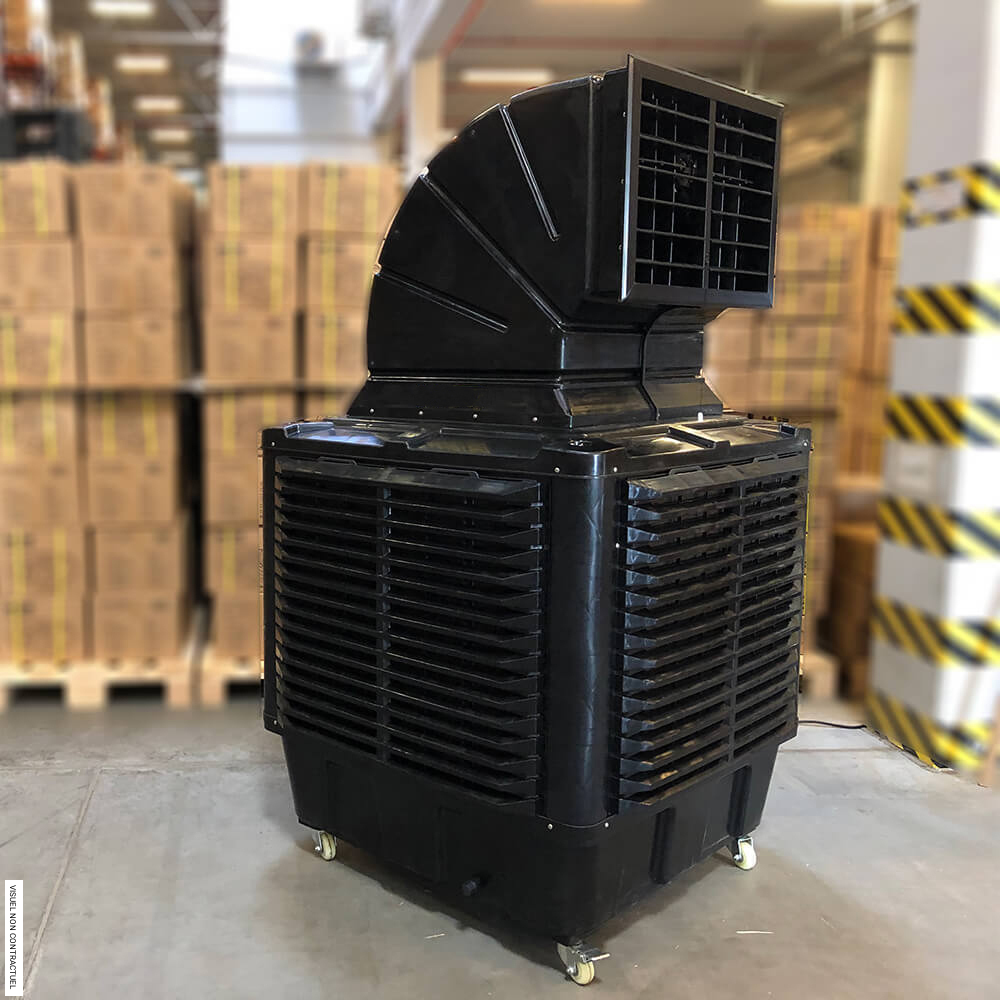 Rafraîchisseur d'air évaporatif mobile 18 000 m³/h BCB19 - SOVELOR-DANTHERM