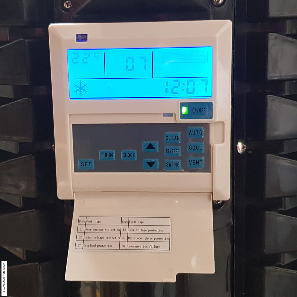 Rafraîchisseur d'air évaporatif mobile 18 000 m³/h BCB19 - SOVELOR-DANTHERM