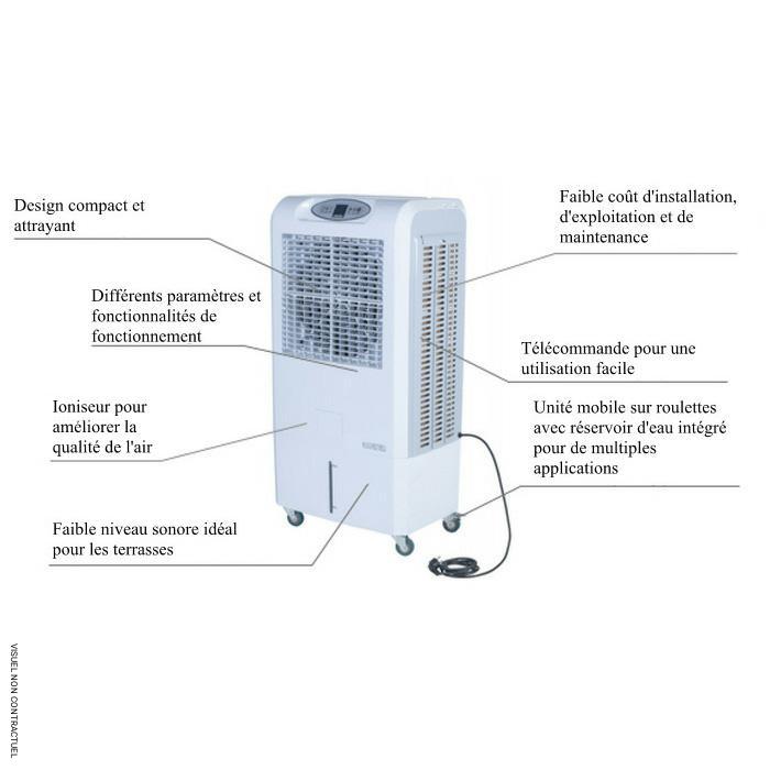Rafraîchisseur d'air mobile CCX 4.0 - SOVELOR-DANTHERM