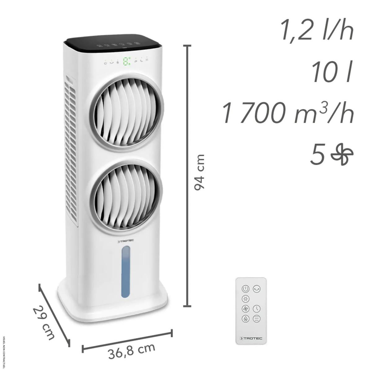 Rafraîchisseur et humidificateur d'air PAE 45 - TROTEC
