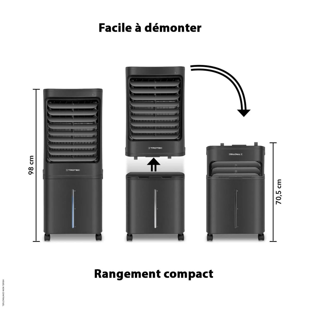 Rafraîchisseur et humidificateur d'air PAE 60 - TROTEC