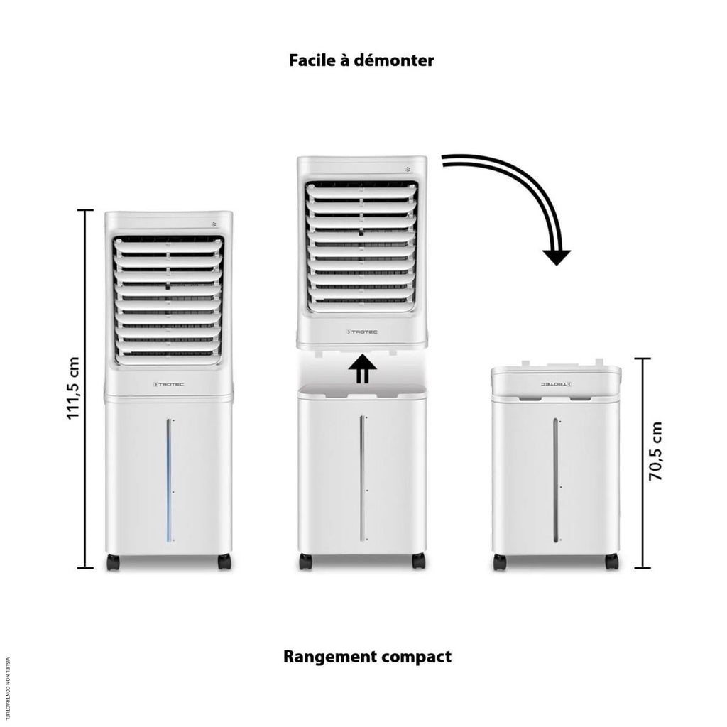 Rafraîchisseur et humidificateur d'air PAE 81 - TROTEC
