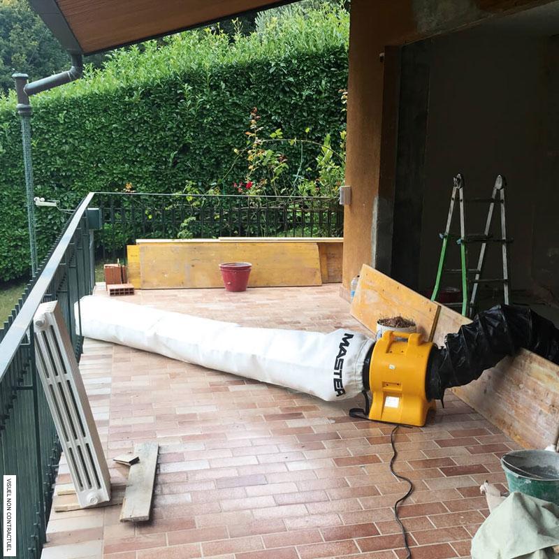 Souffleur professionnel portable BL 4800 - Débit d'air 750 m³/h - SOVELOR-DANTHERM