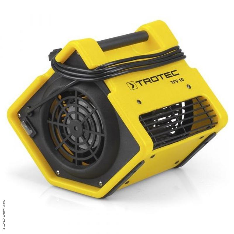 Turbo-ventilateur portable électrique monophasé TFV 10 - TROTEC