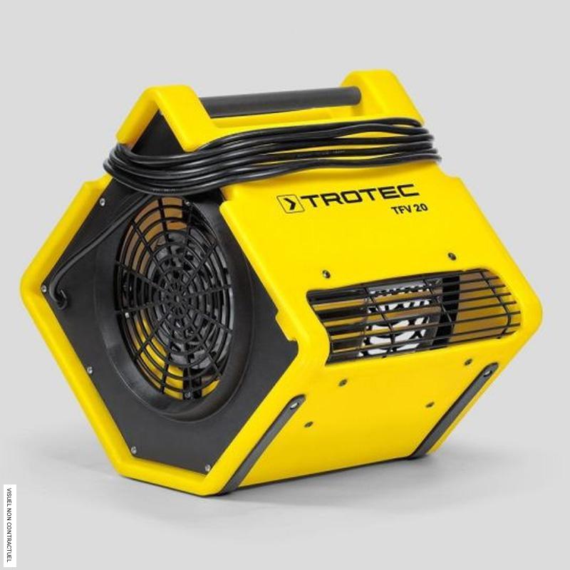 Turbo-ventilateur portable électrique monophasé TFV 20 - TROTEC