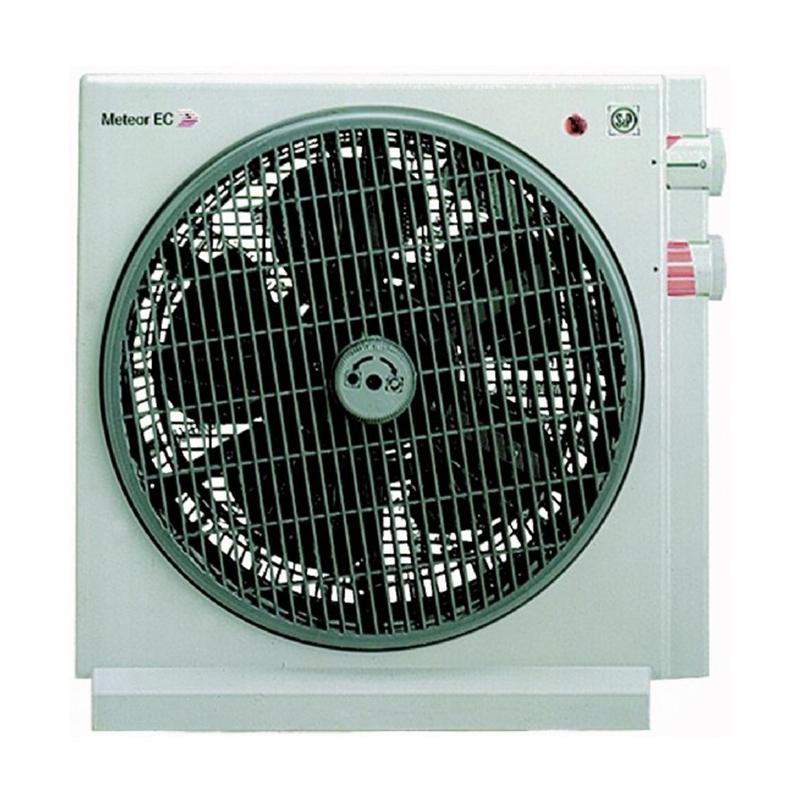 Ventilateur box-fan avec chauffage Meteor EC - UNELVENT
