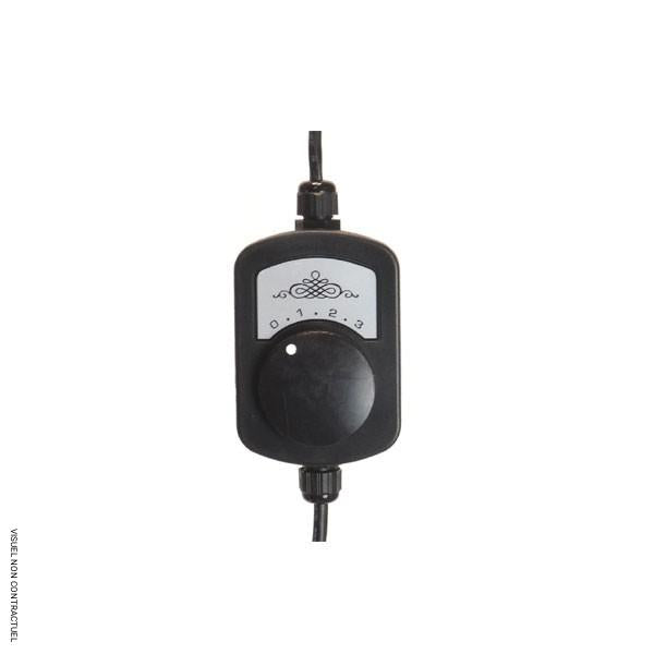 Ventilateur brumisateur mural COOL FAN 500 avec couronne et accessoires de raccordement - BRO BRUMISATION