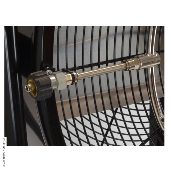 Ventilateur brumisateur sur roues COOL FAN 900 avec couronne et accessoires de raccordement - BRO BRUMISATION