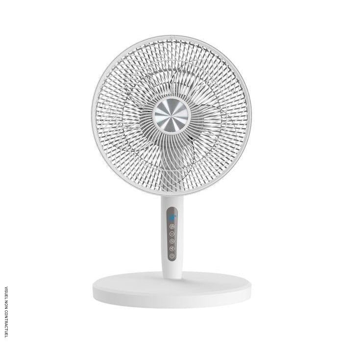 Ventilateur colonne multifonctions blanc Tornade - AXELAIR