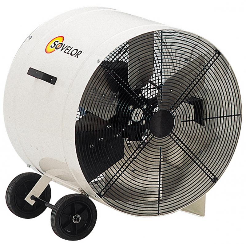 Ventilateur extracteur d'air mobile V603 - SOVELOR-DANTHERM - Débit d'air : 16 500 m³/h