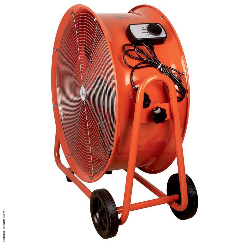 Ventilateur / extracteur d'air sur roues IP54 VENTI-PRO 24 2SP - INELCO - Garantie 3 ans