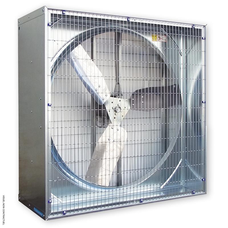 Ventilateur extracteur d'air mural carrossé VTC 20000 T - SPLUS