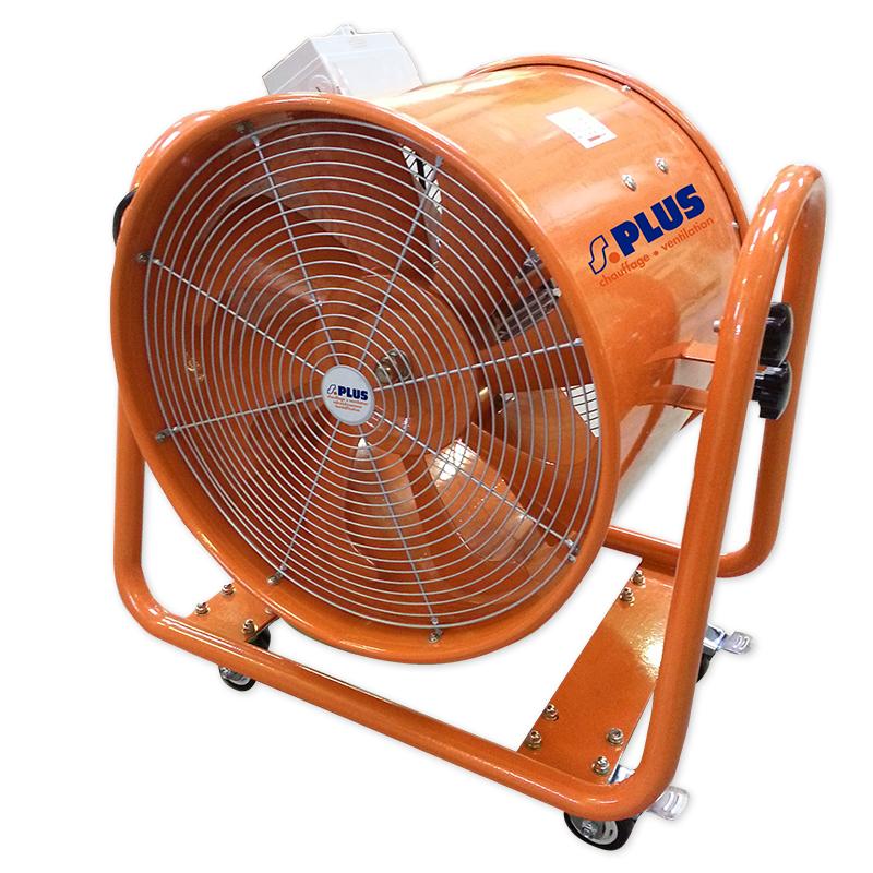 Ventilateur extracteur mobile industriel VR50PRO - SPLUS