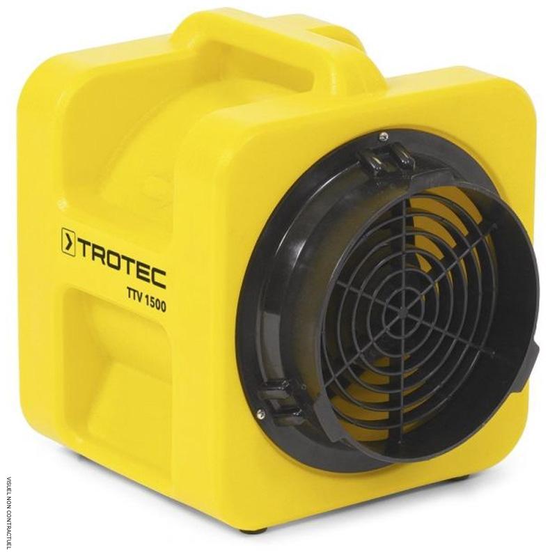 Ventilateur-extracteur portable électrique monophasé TTV 1500 - TROTEC