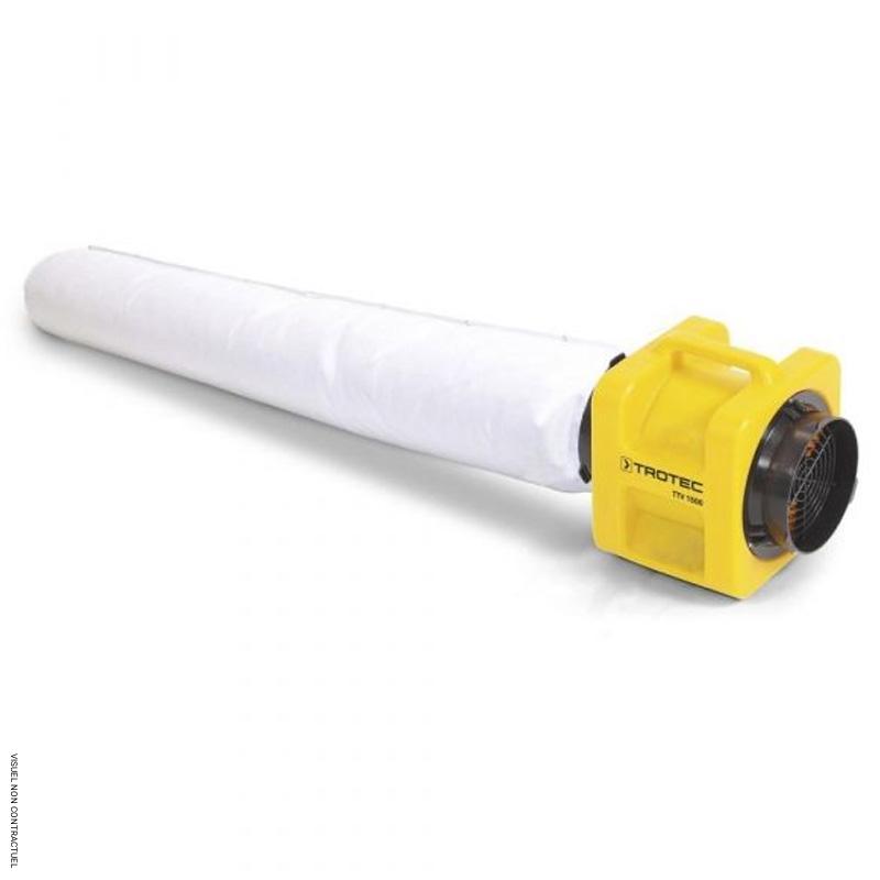 Ventilateur-extracteur portable électrique monophasé TTV 1500 - TROTEC