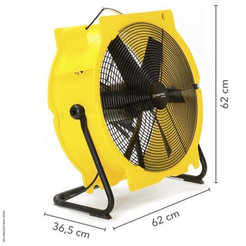 Ventilateur-extracteur portable électrique monophasé TTV 7000 - TROTEC