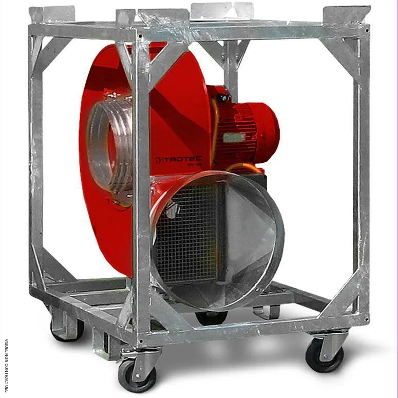 Ventilateur hautes performances électrique triphasé TFV 100 EX - TROTEC