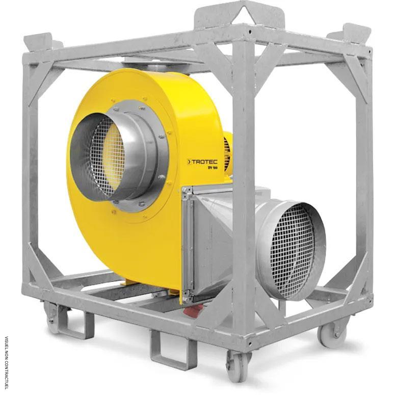 Ventilateur hautes performances électrique triphasé TFV 100 - TROTEC