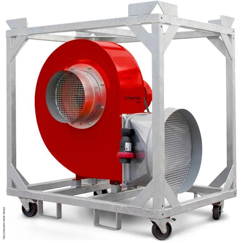 Ventilateur hautes performances électrique triphasé TFV 300 EX - TROTEC