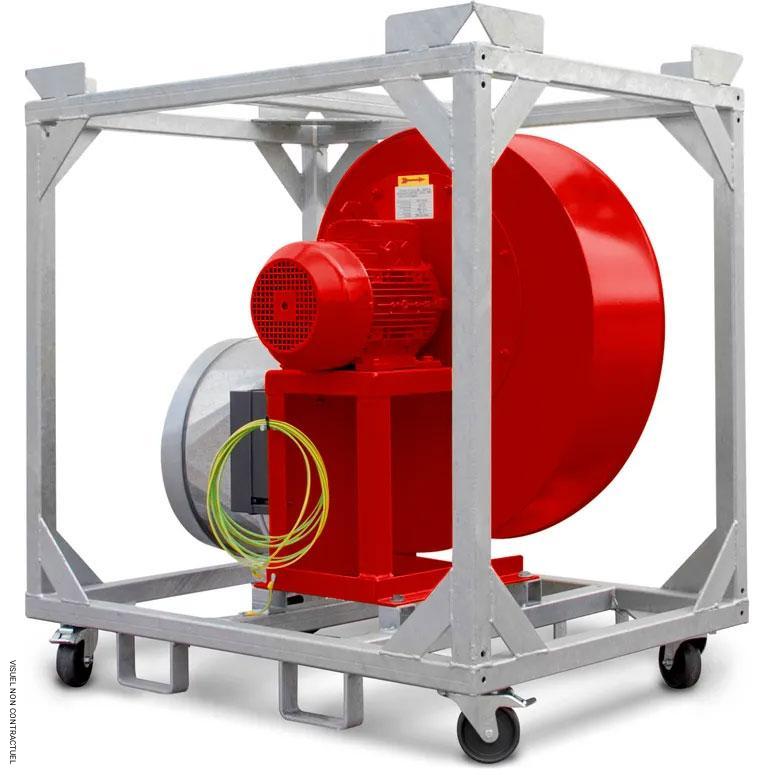 Ventilateur hautes performances électrique triphasé TFV 300 EX - TROTEC