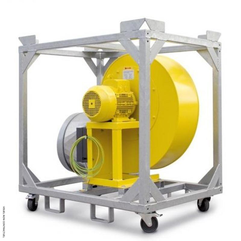 Ventilateur hautes performances électrique triphasé TFV 300 - TROTEC