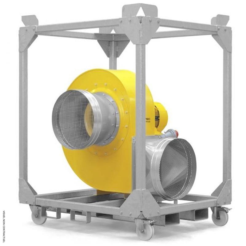 Ventilateur hautes performances électrique triphasé TFV 600 - TROTEC