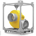Ventilateur hautes performances électrique triphasé TFV 600 - TROTEC