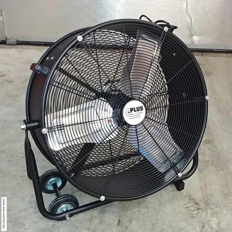 Ventilateur industriel gros débit pour chantier 7860m³/h VR 70.1 - SPLUS