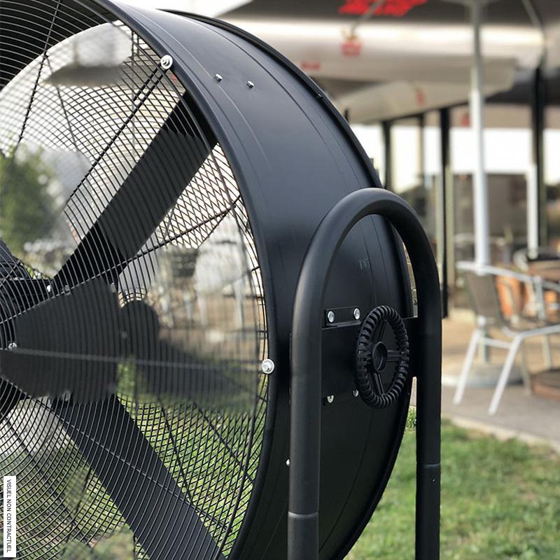 Ventilateur industriel gros débit pour chantier 7860m³/h VR 70.1 - SPLUS