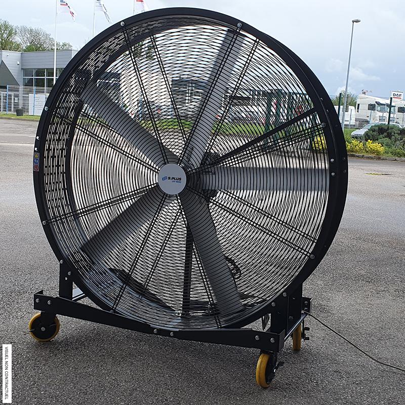 Ventilateur industriel très grand débit 39 000m³/h VR 1500.1 - SPLUS