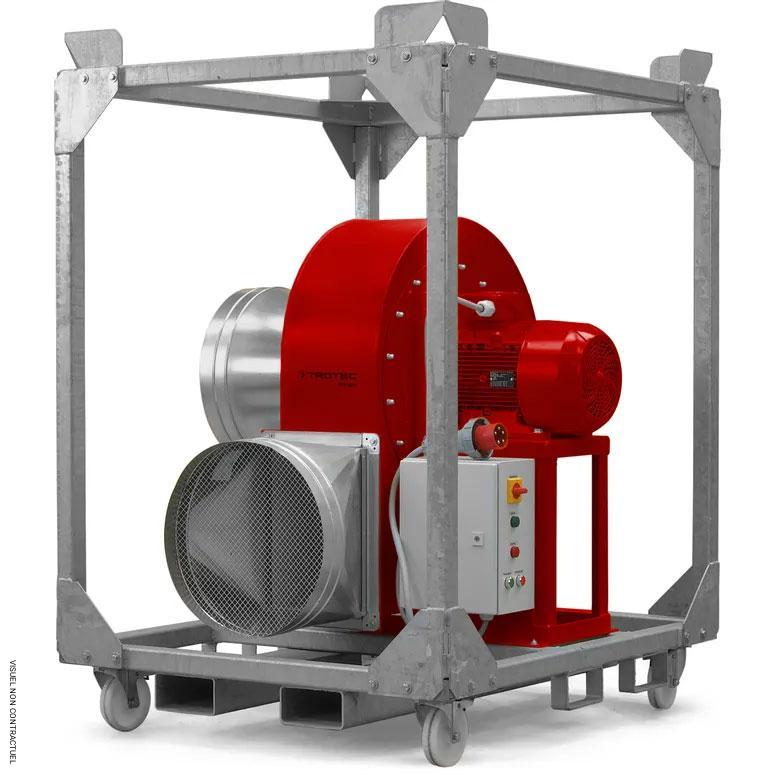 Ventilateur radial triphasé antidéflagrant TFV 600 EX - TROTEC