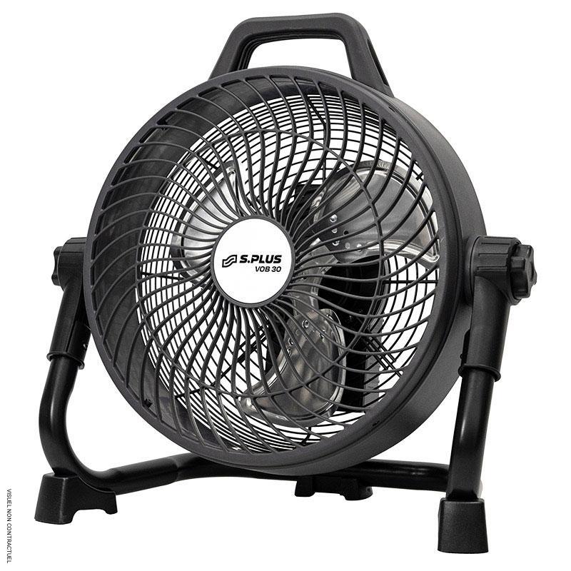 Ventilateur sur batterie VOB 30 avec potentiomètre - SPLUS